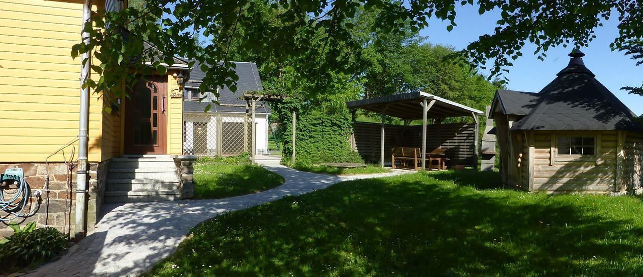 Ferienwohnung-Wasserlaeufer Mulde エクステリア 写真